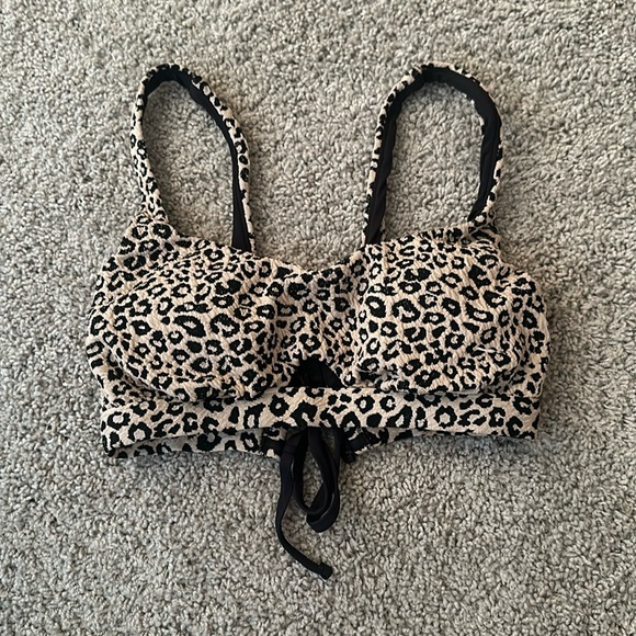 Cheetah leopard swim top - Picture 1 of 3